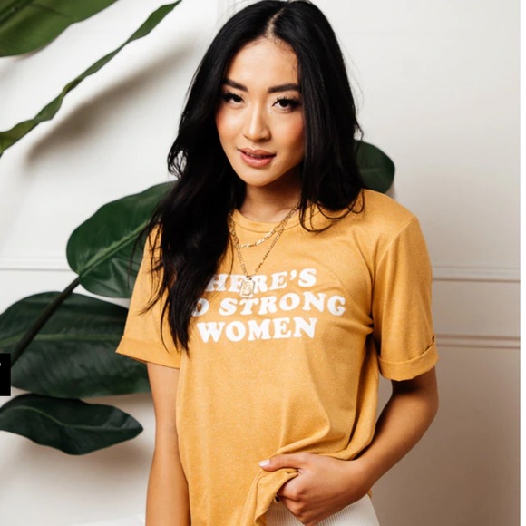 Here’s to Strong Women Tee - Picture 2 of 6